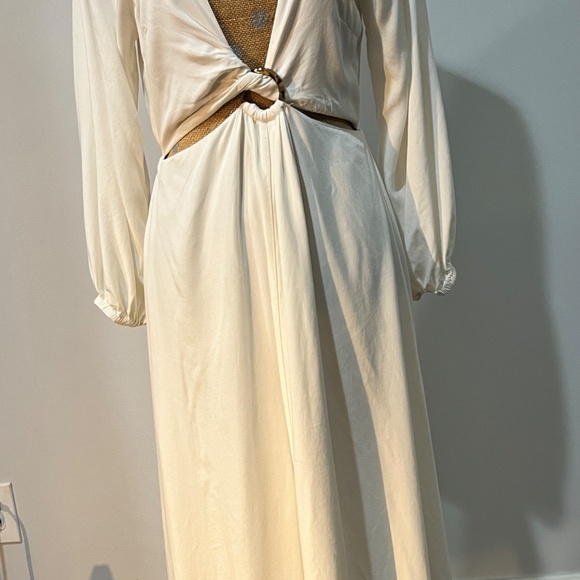L SPACE COLETTE CREAM DRESS SZ M - Picture 4 of 11